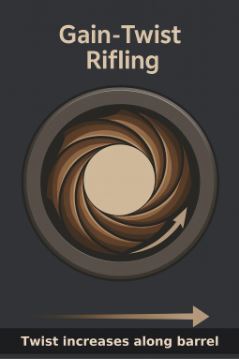 Gain Twist Rifling